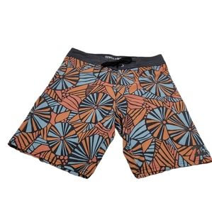 Billabong Platinum X Sunday's Board Swim Shorts Trunks Size 30